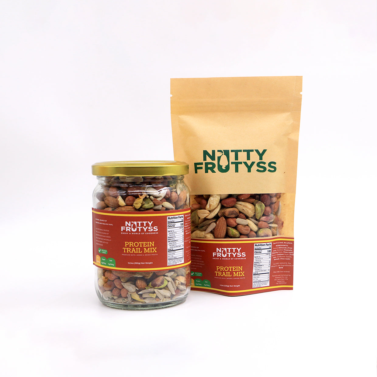 Protein Trail Mix by Nutty Frutyss